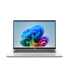 ASUS Vivobook 14 F1407QA Snapdragon X X1 14" WUXGA Copilot+ PC Laptop Platinum Gold