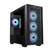 ASUS A21 PLUS BTF Micro-ATX Mid Tower Gaming Case (Black)