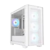 ASUS A21 PLUS BTF Micro-ATX Mid Tower Gaming Case (White)