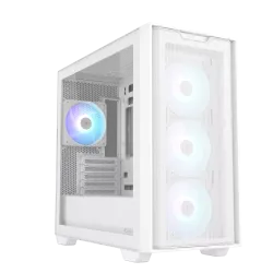 ASUS A21 PLUS BTF Micro-ATX Mid Tower Gaming Case (White)