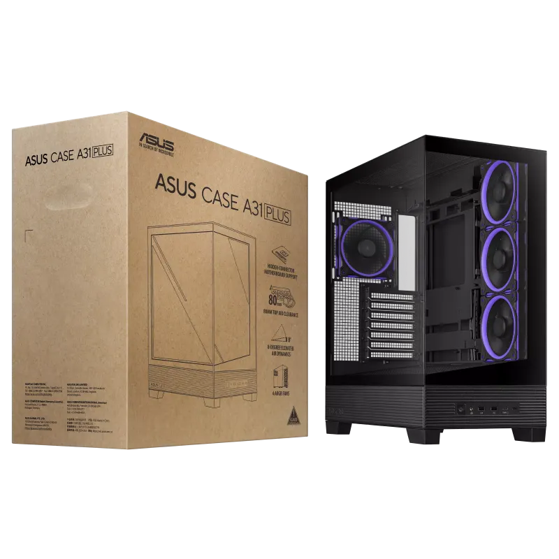 ASUS A31 PLUS ATX Mid-Tower Gaming Casing