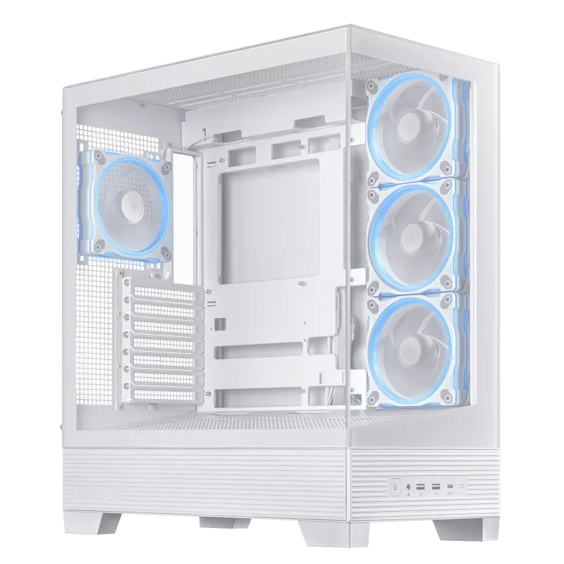 ASUS A31 PLUS ATX Mid-Tower Gaming Casing White
