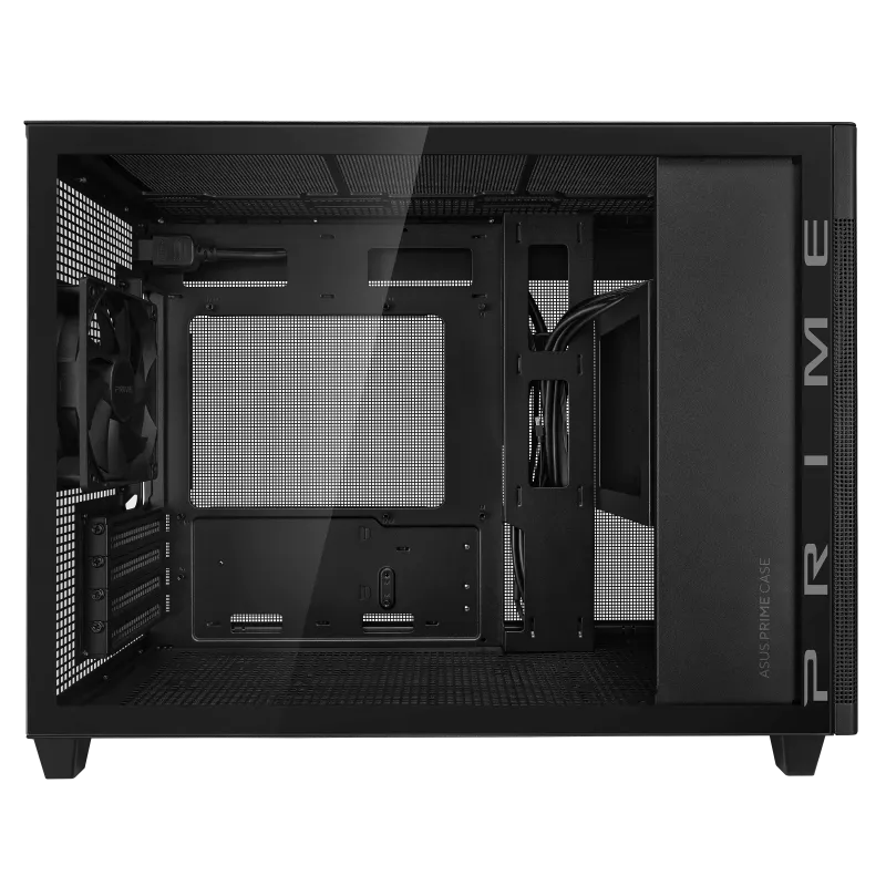 ASUS Prime (AP201) Tempered Glass MicroATX Case Black