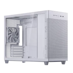 ASUS Prime (AP201) Tempered Glass MicroATX Case - White