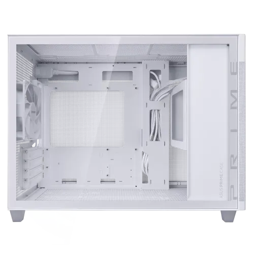 ASUS Prime (AP201) Tempered Glass MicroATX Case - White