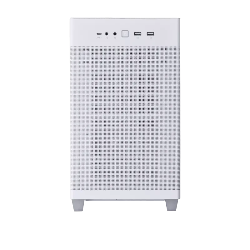 ASUS Prime (AP201) Tempered Glass MicroATX Case - White