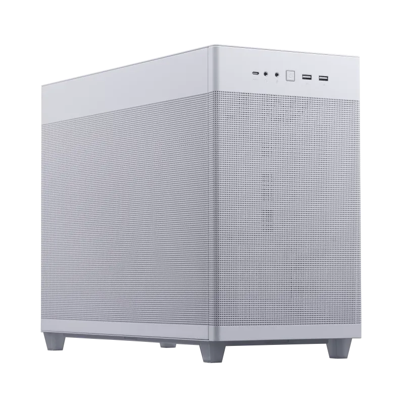 ASUS Prime AP201 White MicroATX Small Tower Mesh Case