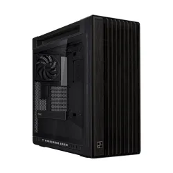 Asus ProArt PA602 Wood Edition Mid Tower Black (Tempered Glass Window) E-ATX Desktop Casing