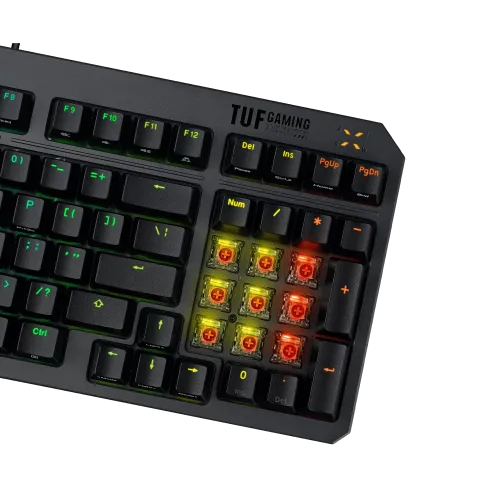 Asus RA07 TUF K3 Gen II ABS Doubleshot IP57 Wired Gaming Keyboard