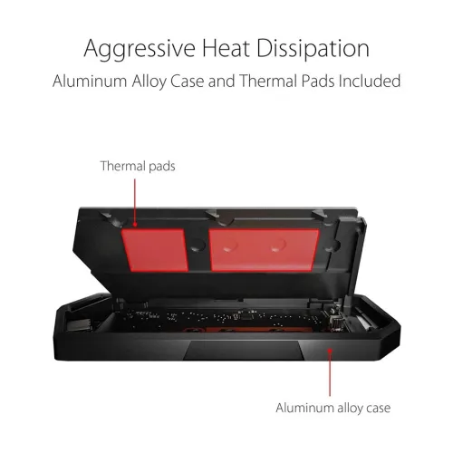 ASUS ROG Strix Arion Lite M.2 NVMe SSD Enclosure