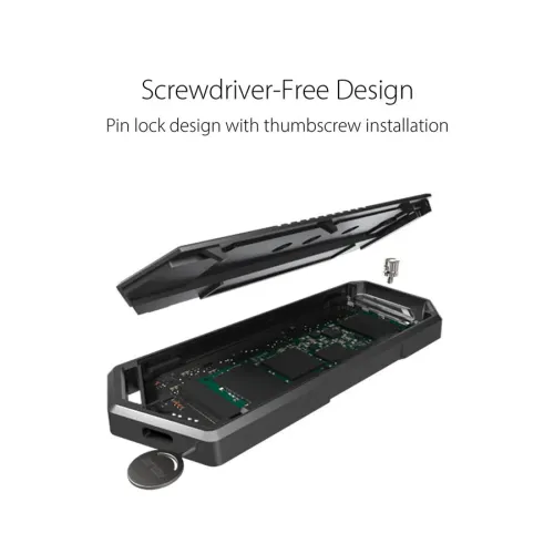 ASUS ROG Strix Arion Lite M.2 NVMe SSD Enclosure