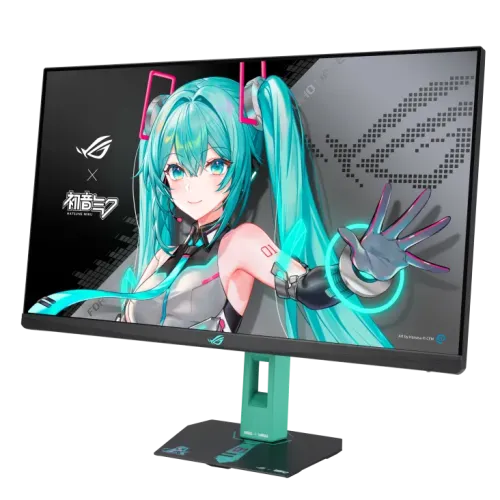ASUS ROG Strix XG27ACMEG-G Hatsune Miku Edition 27" 2K 260Hz Fast IPS Gaming Monitor