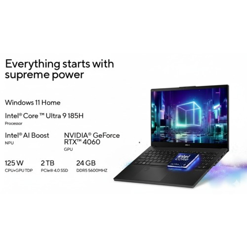 Asus Vivobook Pro 15 OLED Q543 Core Ultra 9 RTX 3050 24GB RAM 2TB SSD Laptop