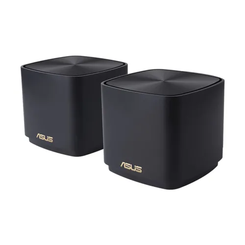 Asus ZenWiFi XD5 AX3000 Mbps Gigabit Dual-Band Wi-Fi 6 Black Mesh Router (2-Pack)