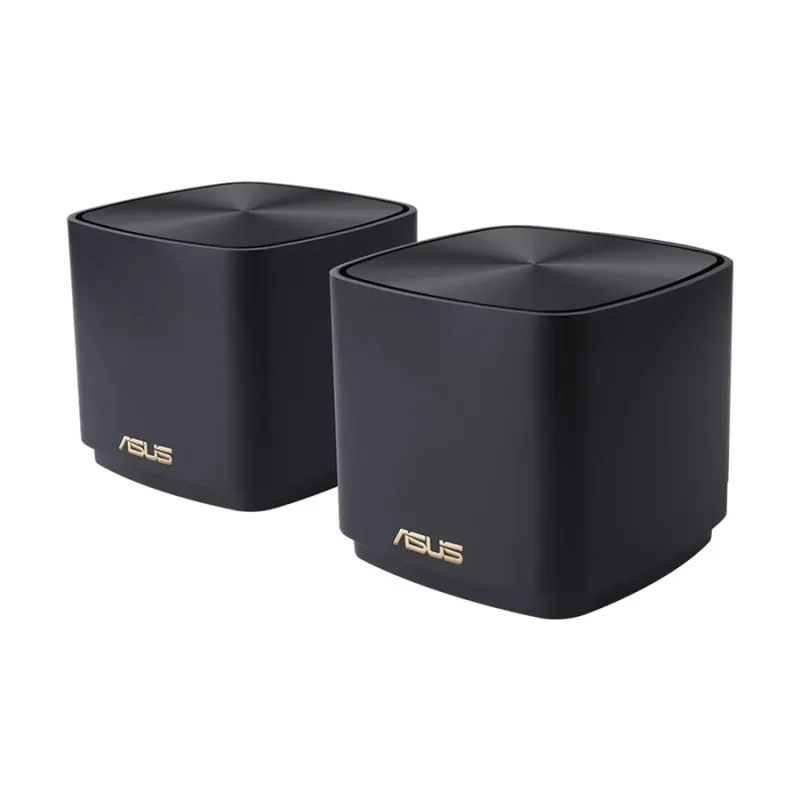 Asus ZenWiFi XD5 AX3000 Mbps Gigabit Dual-Band Wi-Fi 6 Black Mesh Router (2-Pack)