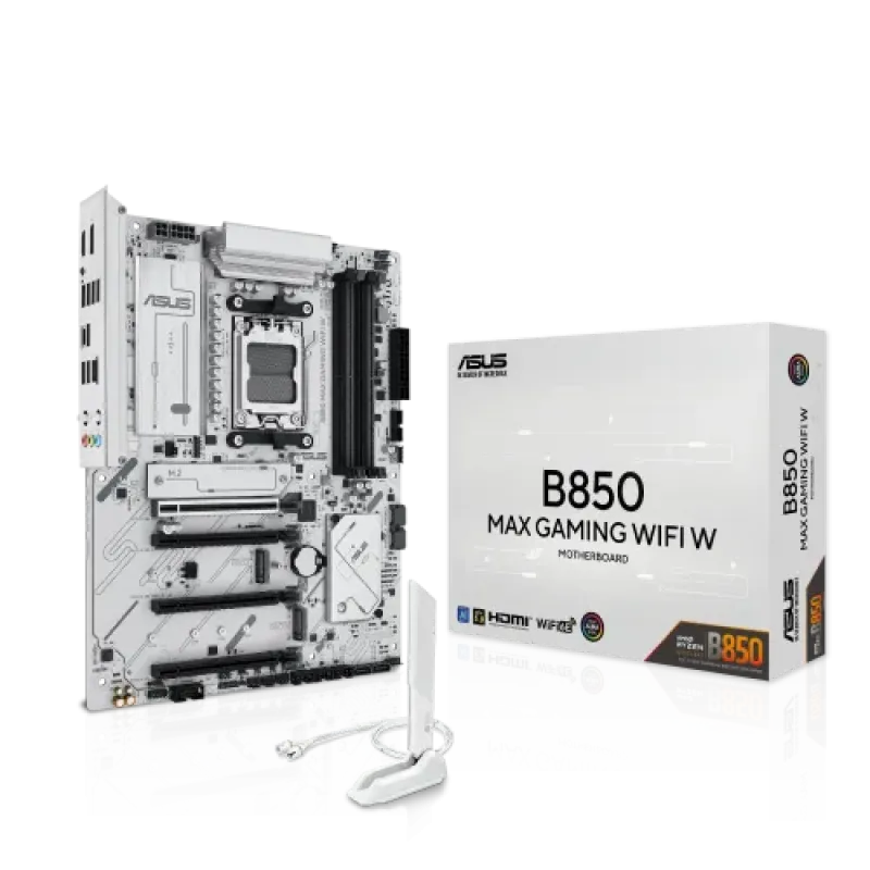 Asus B850 MAX GAMING WIFI W AM5 ATX Motherboard