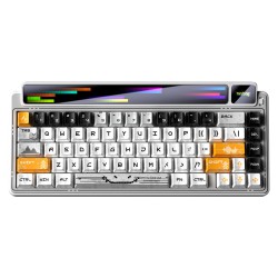 AULA-LEOBOG AMG65 Tri-mode Mechanical Keyboard LED Intelligent Screen