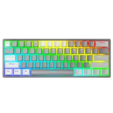 AULA F3261 Type-C Hot Swappable RGB Blue Switch Mechanical Gaming Keyboard
