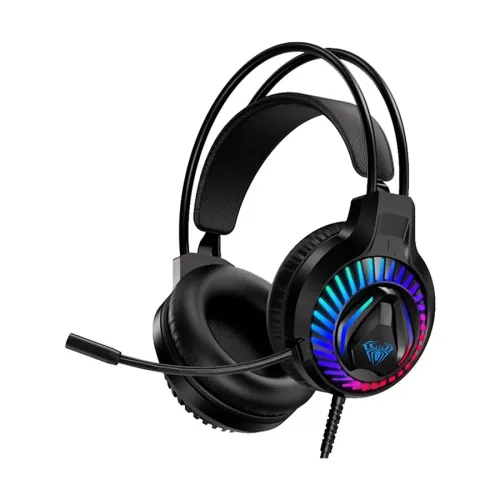 AULA S605 3.5 mm Wired RGB Gaming Headphone