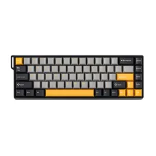 Aula WIN68 HE Magnetic Switch Wired Mechanical Gaming Keyboard (Black & Gray + Yellow)