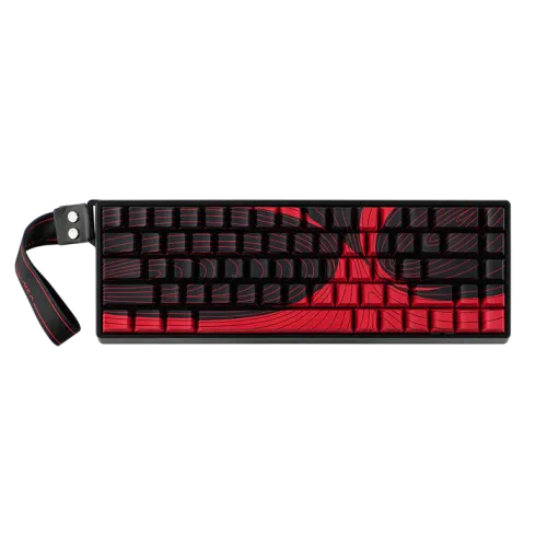 Aula WIN68 HE Magnetic Switch Wired Mechanical Gaming Keyboard (Black & Red)
