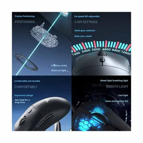 Aula S35 Wired Gaming Mouse Black 