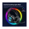 AULA S606 RGB With Volume Control USB 7.1 Gaming Headset