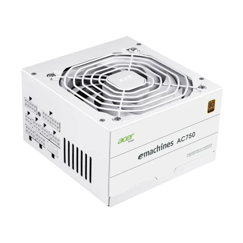 Acer AC750W 750W 80 Plus Bronze Full Modular White Power Supply 