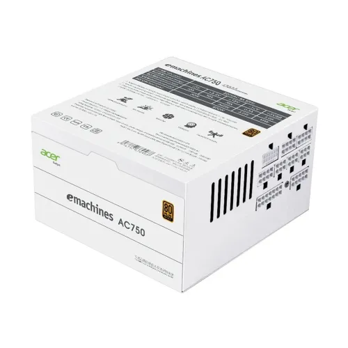Acer AC750W 750W 80 Plus Bronze Full Modular White Power Supply 