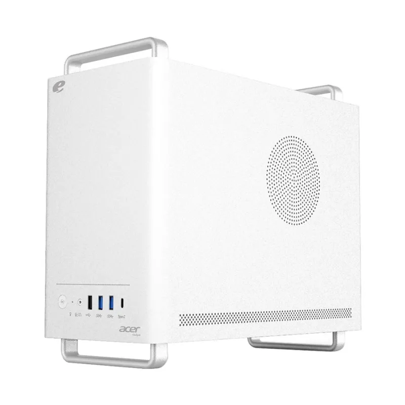 Acer U320WG Glass Mid Tower White Desktop Casing