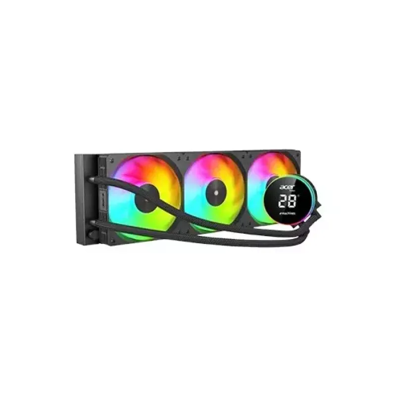 Acer AC360YN ARGB 360mm AIO Liquid CPU Cooler Black Acer AC360YN ARGB 360mm AIO Liquid CPU Cooler Black