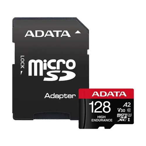 ADATA High-Endurance 128GB UHS-I Class 10 microSDXC Memory Card
