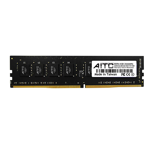 AITC 4GB DDR4 UDIMM 2666MHz Desktop Ram