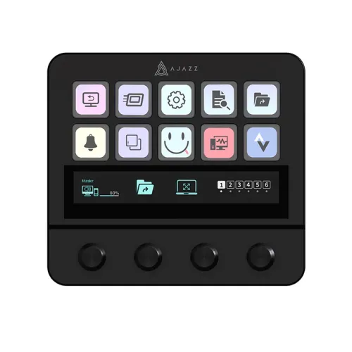 Ajazz Akp05 Stream Deck Black