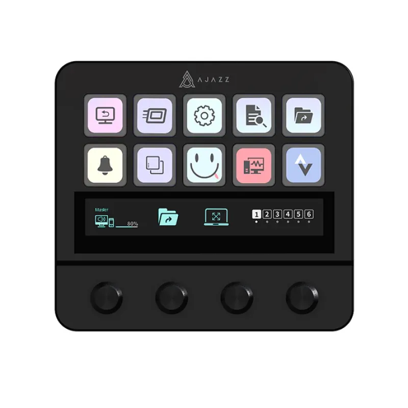 Ajazz Akp05 Stream Deck Black Ajazz Akp05 Stream Deck Black