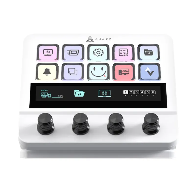 Ajazz Akp05 Stream Deck White Ajazz Akp05 Stream Deck White