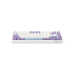 Ajazz AK820 MAX HE Mechanical Keyboard Purple White Blue