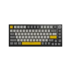 Ajazz AK820 75% Gasket-mounted Wired Mechanical Keyboard Black Grey