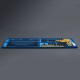 Akko Macaw 157-Key Cherry Profile Double-Shot PBT Keycap Set for Mechanical Keyboards with Collection Box