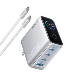 Anker Zolo B2697 140W Fast Charger With Type C to Type C Cable