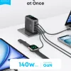 Anker Zolo B2697 140W Fast Charger With Type C to Type C Cable