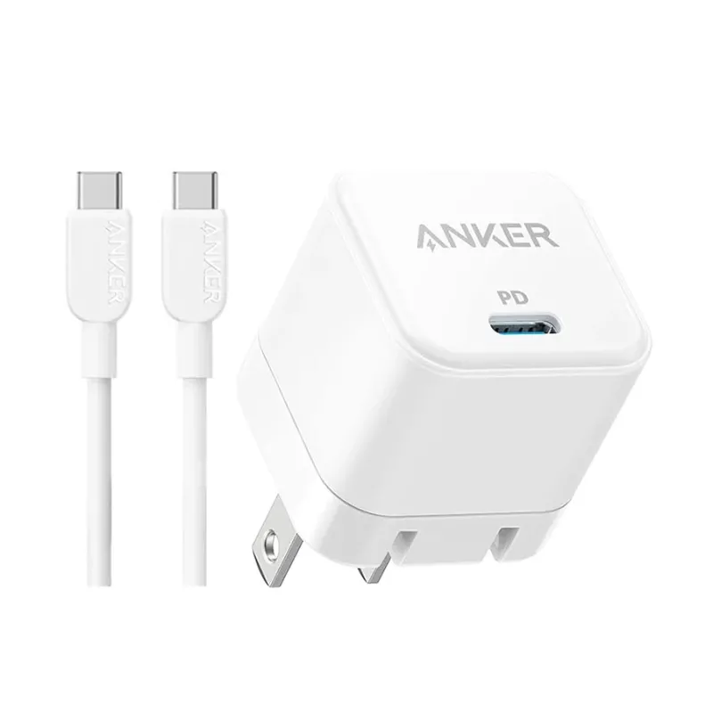 Anker B2149 20W Fast Charger With Type C to Type C Cable