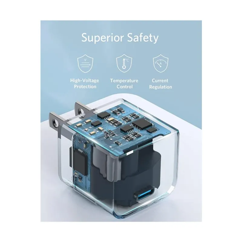 Anker B2149 20W Fast Charger With Type C to Type C Cable