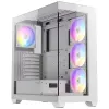 Antec CX300 ARGB Full-View ATX Mid Tower Gaming Casing White