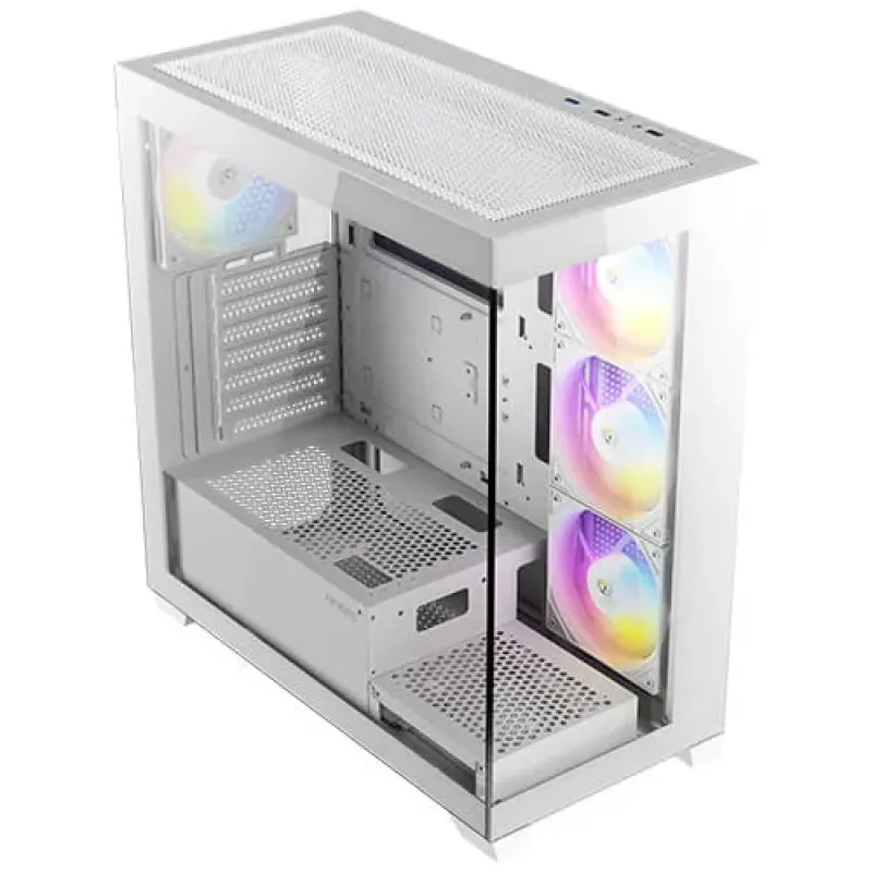 Antec CX300 ARGB Full-View ATX Mid Tower Gaming Casing White