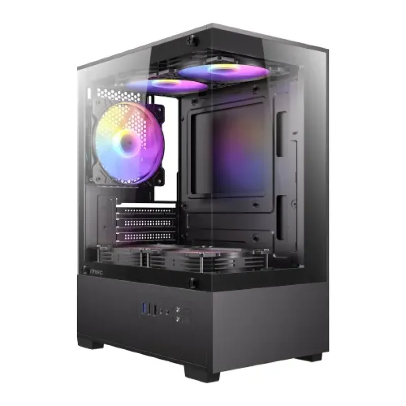 Antec VCX100M ARGB M-ATX Mini Tower Gaming Casing Antec VCX100M ARGB M-ATX Mini Tower Gaming Casing
