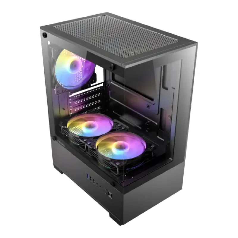 Antec VCX100M ARGB M-ATX Mini Tower Gaming Casing Antec VCX100M ARGB M-ATX Mini Tower Gaming Casing