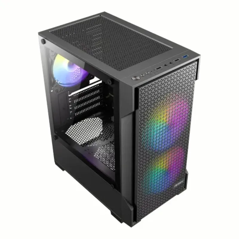 Antec VX100M ARGB M-ATX Mini Tower Gaming Casing Antec VX100M ARGB M-ATX Mini Tower Gaming Casing