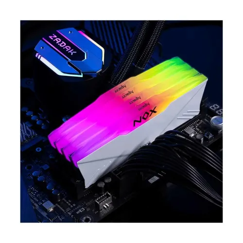 Apacer NOX 16GB DDR4 3200MHz RGB AURA2 White Desktop Ram