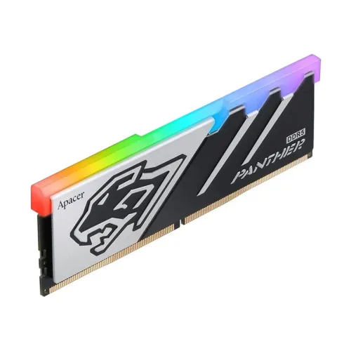 Apacer Panther RGB 16GB DDR5 6000Mhz Grey & Black Desktop RAM